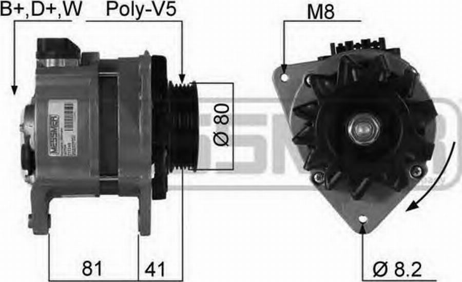 Messmer 210245 - Generator alexcarstop-ersatzteile.com