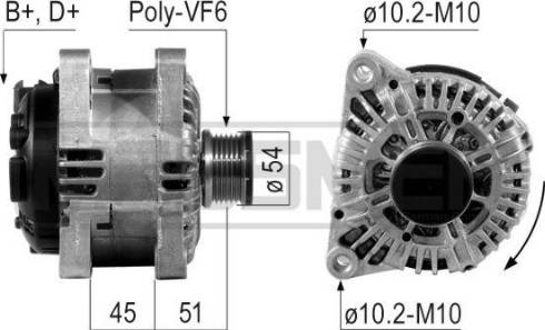 Messmer 210243A - Generator alexcarstop-ersatzteile.com