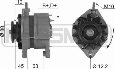 Messmer 210257R - Generator alexcarstop-ersatzteile.com