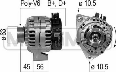 Messmer 210216A - Generator alexcarstop-ersatzteile.com