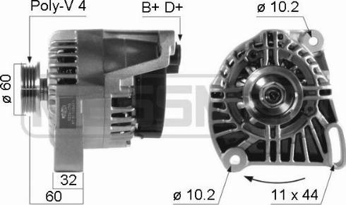 Messmer 210237A - Generator alexcarstop-ersatzteile.com