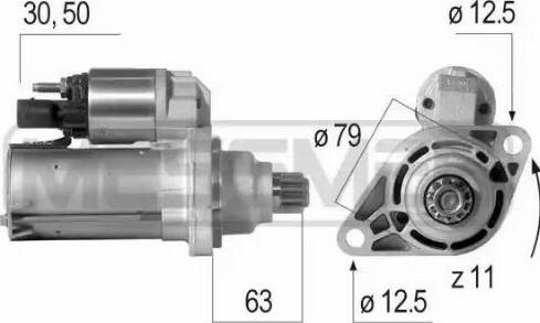 Messmer 220598 - Starter alexcarstop-ersatzteile.com