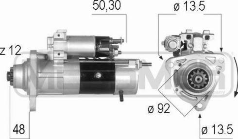 Messmer 220558A - Starter alexcarstop-ersatzteile.com