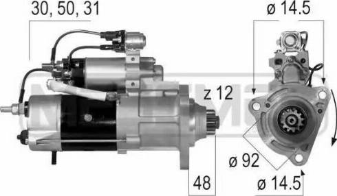 Messmer 220573 - Starter alexcarstop-ersatzteile.com