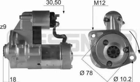 Messmer 220048 - Starter alexcarstop-ersatzteile.com