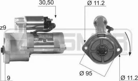 Messmer 220003 - Starter alexcarstop-ersatzteile.com