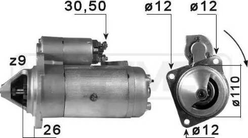 Messmer 220077 - Starter alexcarstop-ersatzteile.com