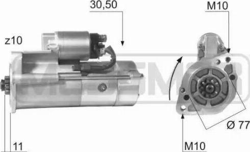 Messmer 220115 - Starter alexcarstop-ersatzteile.com