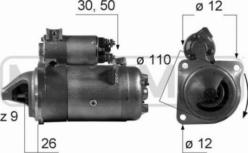 Messmer 220282A - Starter alexcarstop-ersatzteile.com