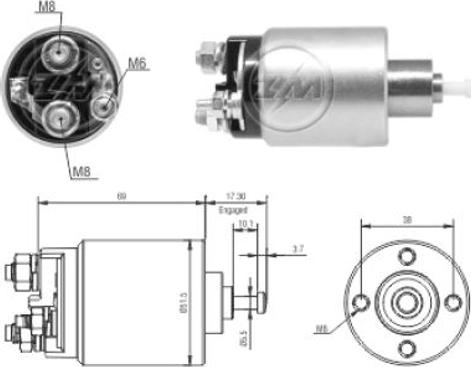 Messmer 227942 - Magnetschalter, Starter alexcarstop-ersatzteile.com