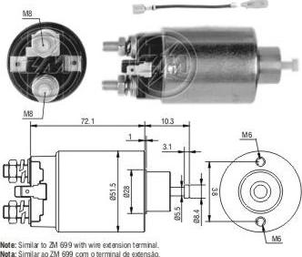 Messmer ZM1699 - Magnetschalter, Starter alexcarstop-ersatzteile.com