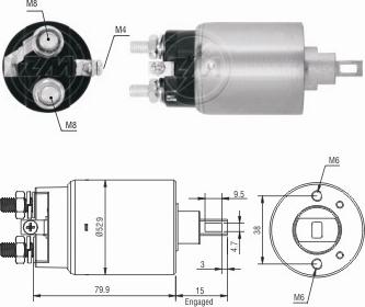 Messmer ZM3981 - Magnetschalter, Starter alexcarstop-ersatzteile.com