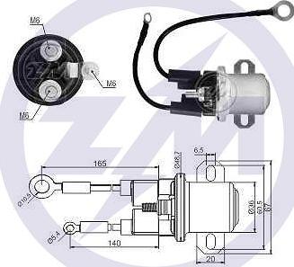 Messmer ZM2428 - Magnetschalter, Starter alexcarstop-ersatzteile.com