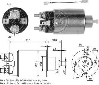 Messmer ZM2699 - Magnetschalter, Starter alexcarstop-ersatzteile.com