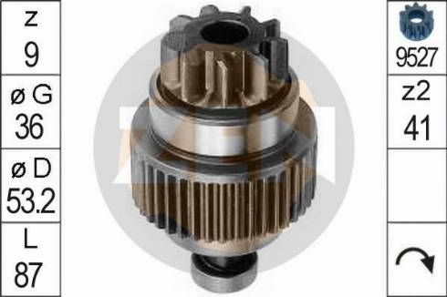 Messmer ZN0790 - Ritzel, Starter alexcarstop-ersatzteile.com