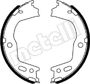 Metelli 53-0497 - Bremsbackensatz, Feststellbremse alexcarstop-ersatzteile.com