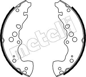 Metelli 53-0405 - Bremsbackensatz alexcarstop-ersatzteile.com