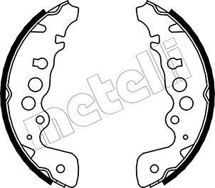 Metelli 53-0401 - Bremsbackensatz alexcarstop-ersatzteile.com