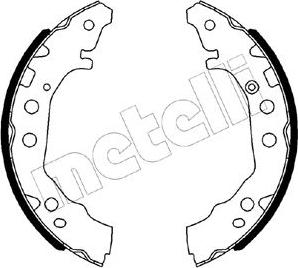 Metelli 53-0526 - Bremsbackensatz alexcarstop-ersatzteile.com