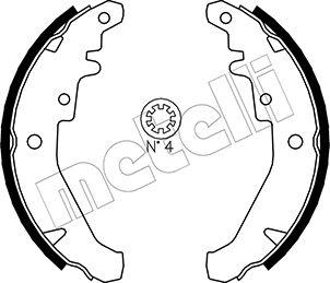 Metelli 53-0078 - Bremsbackensatz alexcarstop-ersatzteile.com