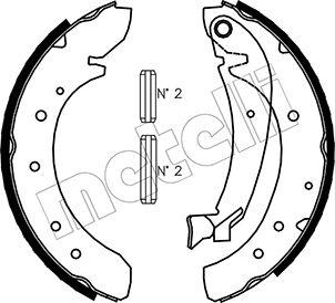 Metelli 53-0073 - Bremsbackensatz alexcarstop-ersatzteile.com