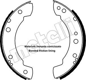 Metelli 53-0102 - Bremsbackensatz alexcarstop-ersatzteile.com