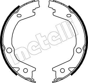 Metelli 53-0184 - Bremsbackensatz, Feststellbremse alexcarstop-ersatzteile.com