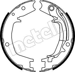 Metelli 53-0179Y - Bremsbackensatz, Feststellbremse alexcarstop-ersatzteile.com