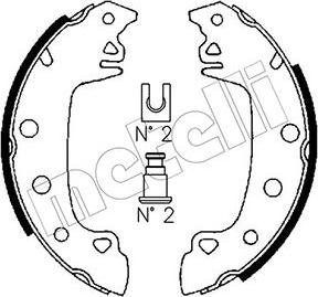 Metelli 53-0340 - Bremsbackensatz alexcarstop-ersatzteile.com