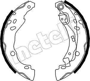 Metelli 53-0359 - Bremsbackensatz alexcarstop-ersatzteile.com