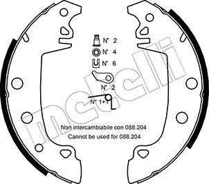 Metelli 53-0324K - Bremsbackensatz alexcarstop-ersatzteile.com