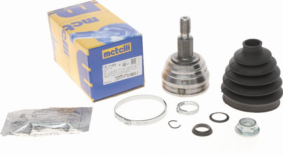 Metelli 15-1189 - Gelenksatz, Antriebswelle alexcarstop-ersatzteile.com