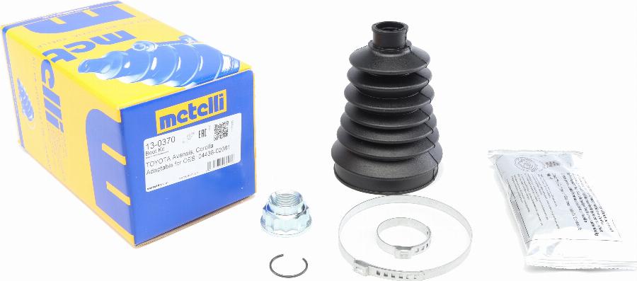 Metelli 13-0370 - Faltenbalg, Antriebswelle alexcarstop-ersatzteile.com