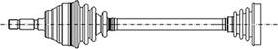 Metelli 17-0434 - Antriebswelle alexcarstop-ersatzteile.com