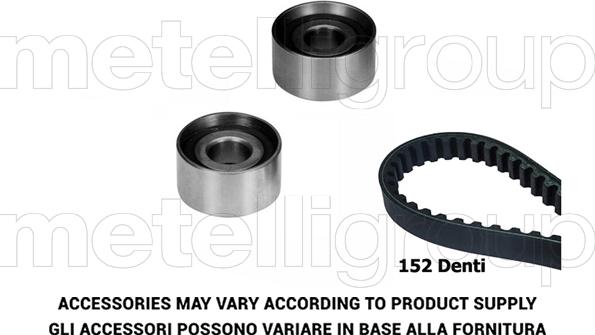 Metelli 29-0435 - Zahnriemensatz alexcarstop-ersatzteile.com