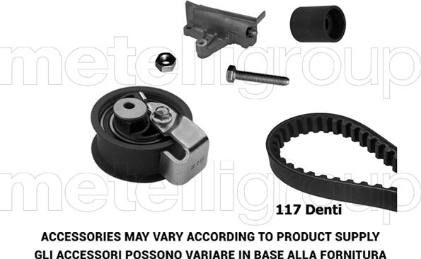 Metelli 29-0421 - Zahnriemensatz alexcarstop-ersatzteile.com