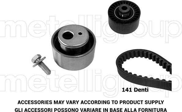 Metelli 29-0049 - Zahnriemensatz alexcarstop-ersatzteile.com