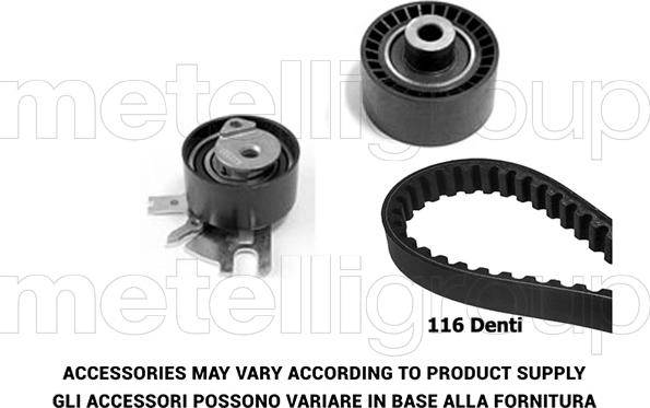 Metelli 29-0055 - Zahnriemensatz alexcarstop-ersatzteile.com