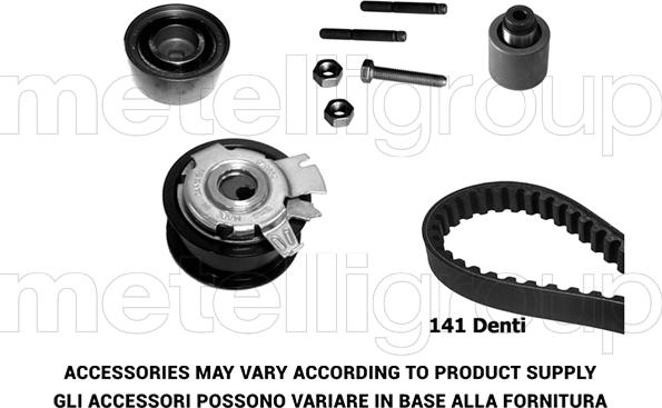 Metelli 29-0067 - Zahnriemensatz alexcarstop-ersatzteile.com