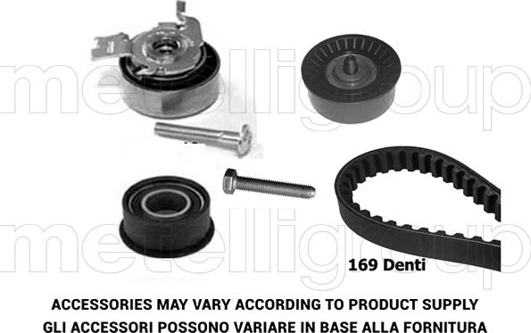 Metelli 29-0005 - Zahnriemensatz alexcarstop-ersatzteile.com