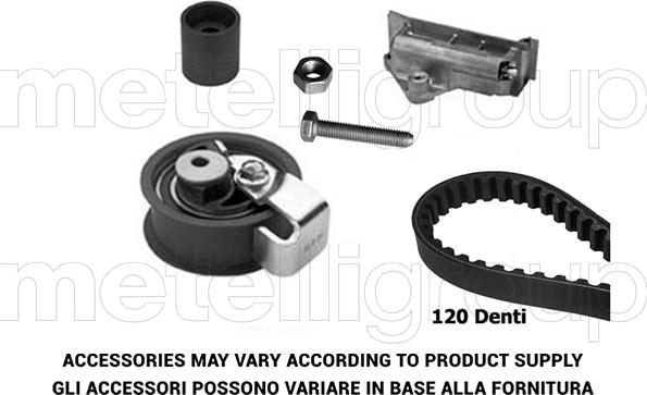 Metelli 29-0017 - Zahnriemensatz alexcarstop-ersatzteile.com