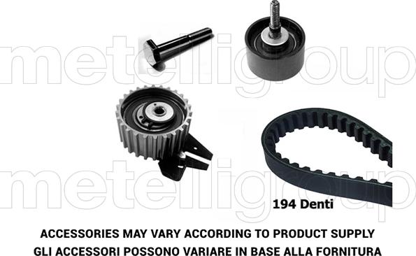 Metelli 29-0089 - Zahnriemensatz alexcarstop-ersatzteile.com