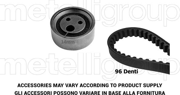 Metelli 29-0086 - Zahnriemensatz alexcarstop-ersatzteile.com