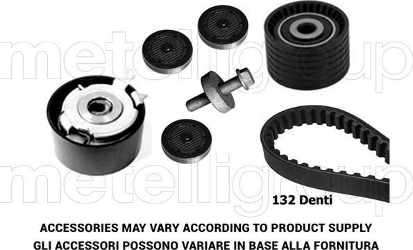 Metelli 29-0079 - Zahnriemensatz alexcarstop-ersatzteile.com