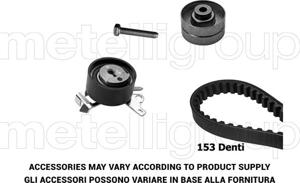 Metelli 29-0075 - Zahnriemensatz alexcarstop-ersatzteile.com