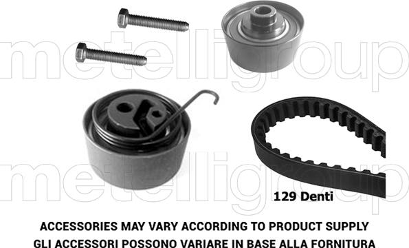 Metelli 29-0193 - Zahnriemensatz alexcarstop-ersatzteile.com