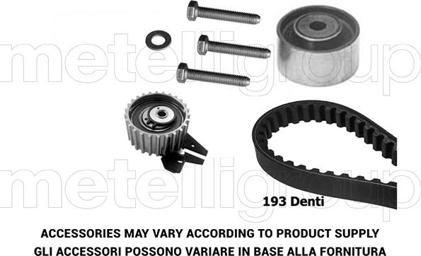 Metelli 29-0148 - Zahnriemensatz alexcarstop-ersatzteile.com