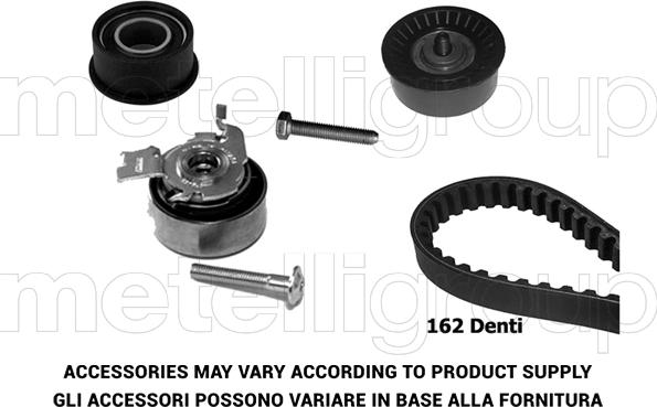 Metelli 29-0166 - Zahnriemensatz alexcarstop-ersatzteile.com