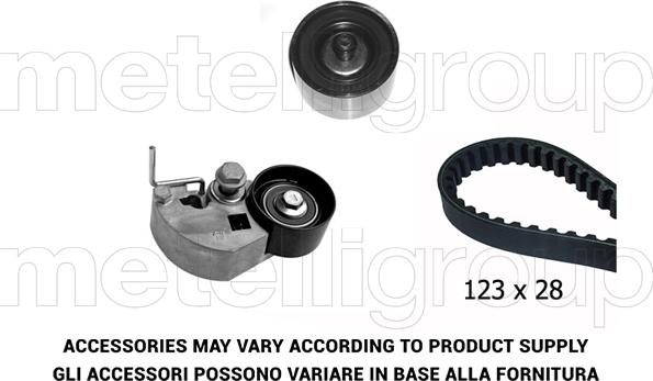 Metelli 29-0113 - Zahnriemensatz alexcarstop-ersatzteile.com