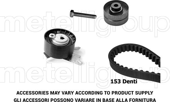 Metelli 29-0125 - Zahnriemensatz alexcarstop-ersatzteile.com